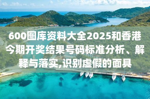 600图库资料大全2025和香港今期开奖结果号码标准分析、解释与落实,识别虚假的面具
